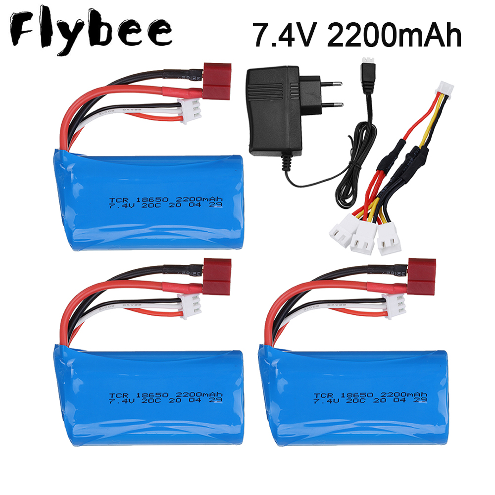 7.4V 2200mAh 18650 Lipo Batery - Rc Helicopter Parts 评论和价格