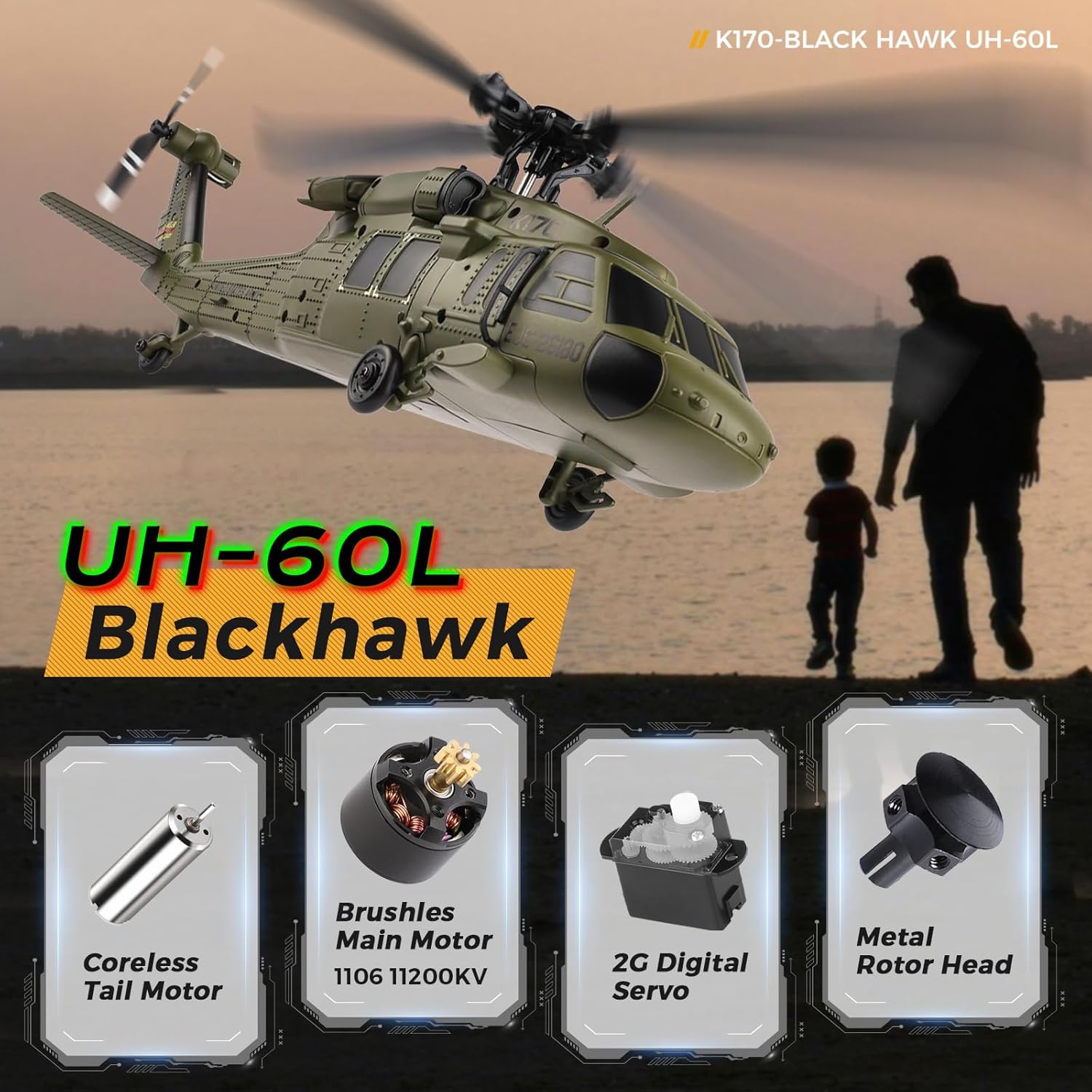 WLtoys K170 Brushless 4-CH RC  - Rc Helicopter Charger 评论和价格
