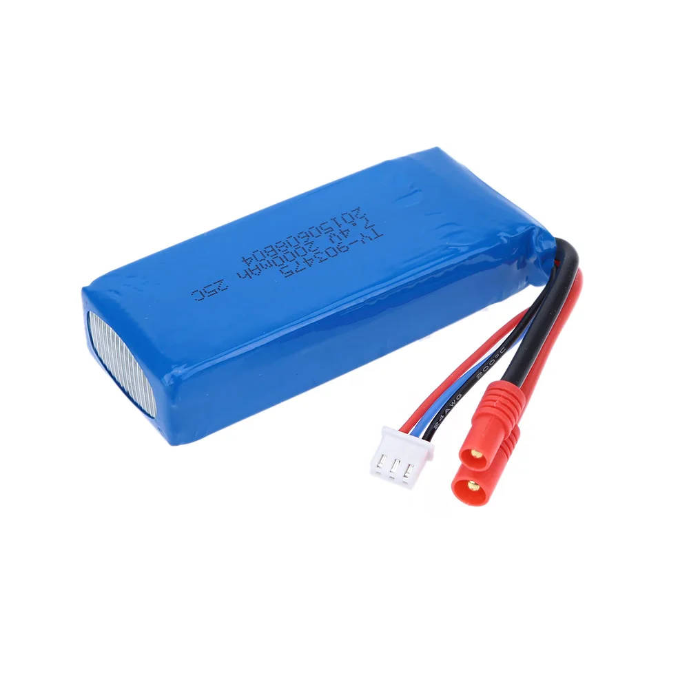 7.4V 2000mAh Battery  (Round C - Rc Helicopter Coaxial 评论和价格