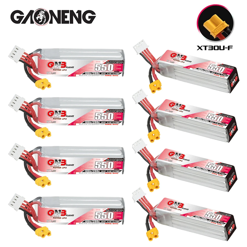 GNB HV 11.4V 550mAh 100C/200C  - Rc Helicopter Parts 评论和价格
