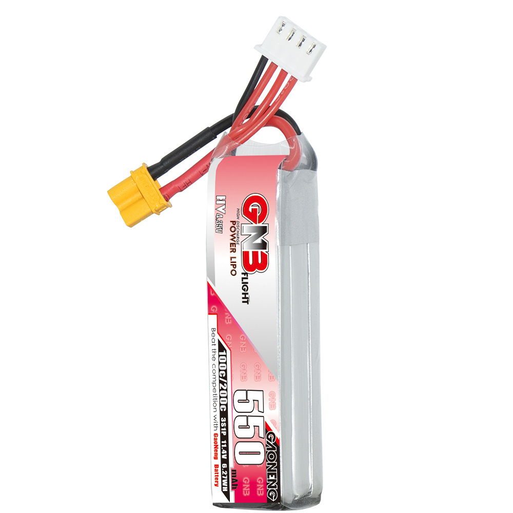 GNB HV 11.4V 550mAh 100C/200C  - Rc Helicopter Parts 评论和价格