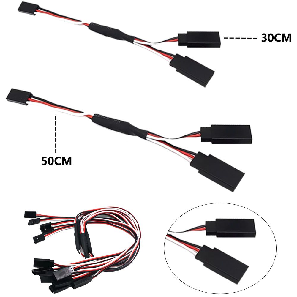 5/8/10pcs RC Servo Y Extension - Rc Helicopter Battery 评论和价格