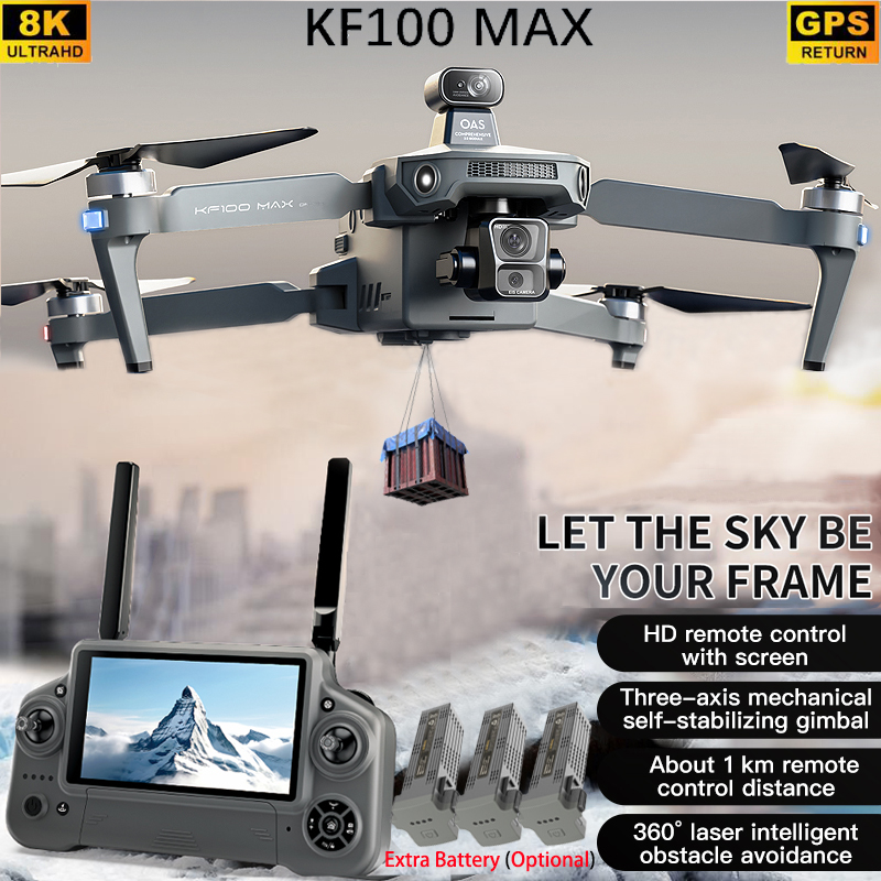 KF100 MAX GPS Drone 4K Camera  - Rc Helicopter Charger 评论和价格