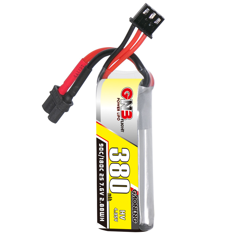 GNB 2S 7.6V 380mAh 90C/180C Li - Rc Helicopter Coaxial 评论和价格