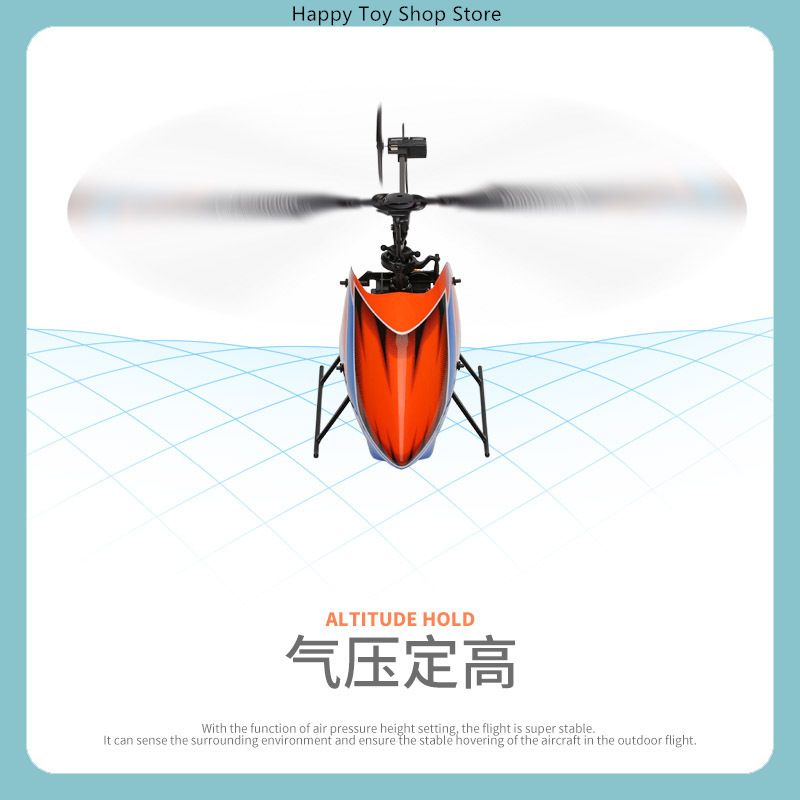 WLtoys XK K127 4CH Flybarless  - Rc Helicopter Single Rotor 评论和价格