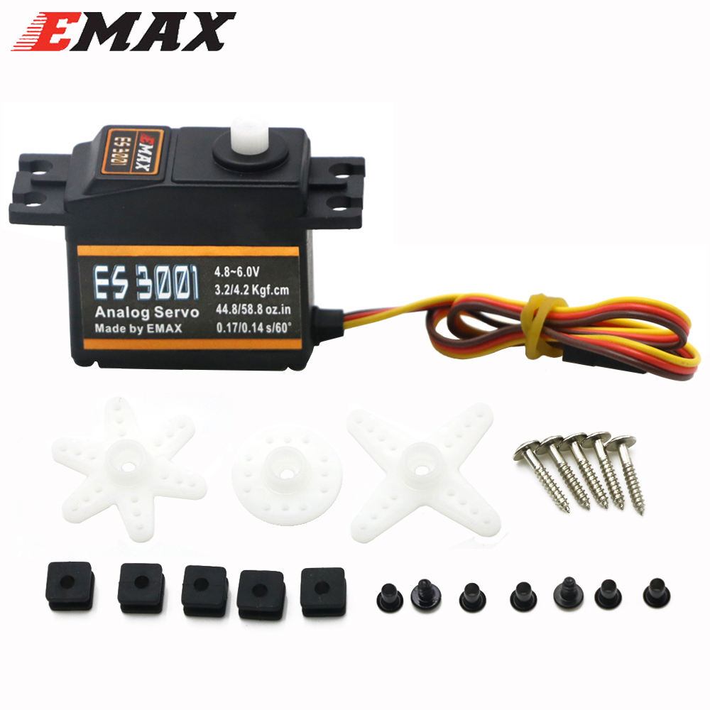 1/4PCS EMAX ES3001 4.8-6.0V 37 - Rc Helicopter Parts 评论和价格
